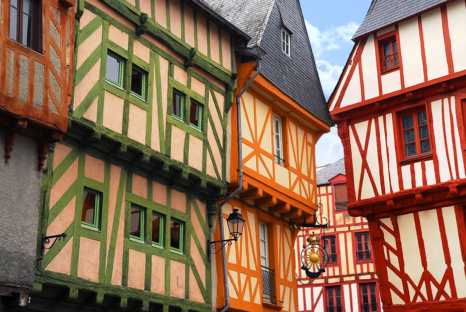 Vannes, ville colorée à visiter en Bretagne (56)