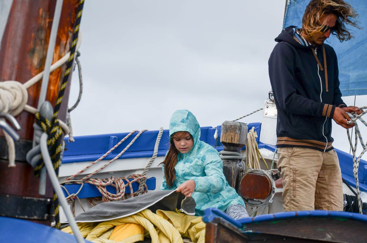 A day at sea on boarding to the KROG E BARZ