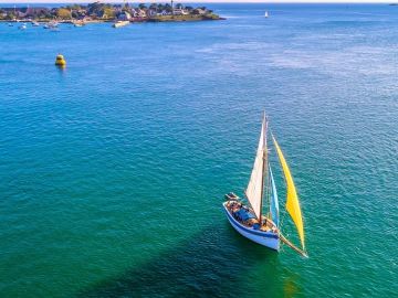 Pour La Semaine du Golfe du Morbihan, dernières opportunités pour Mardi 27 mai ( journée de l'île d'Arz).
Exceptionnellement : départ du port du Logeo !...