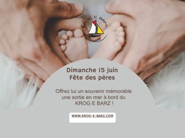 Réservez votre BON CADEAU sur notre site :
https://www.krog-e-barz.com/cadeau.php
Ou par téléphone au 06.47.35.73.84🌞⛵